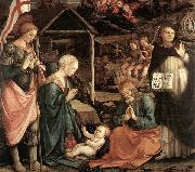 Adoration of the Child with Saints, Fra Filippo Lippi